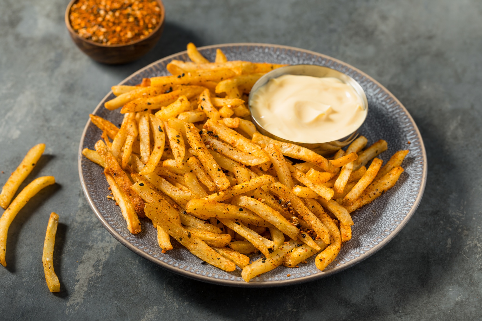 Spicy Japanese Togarashi Shichimi French Fries