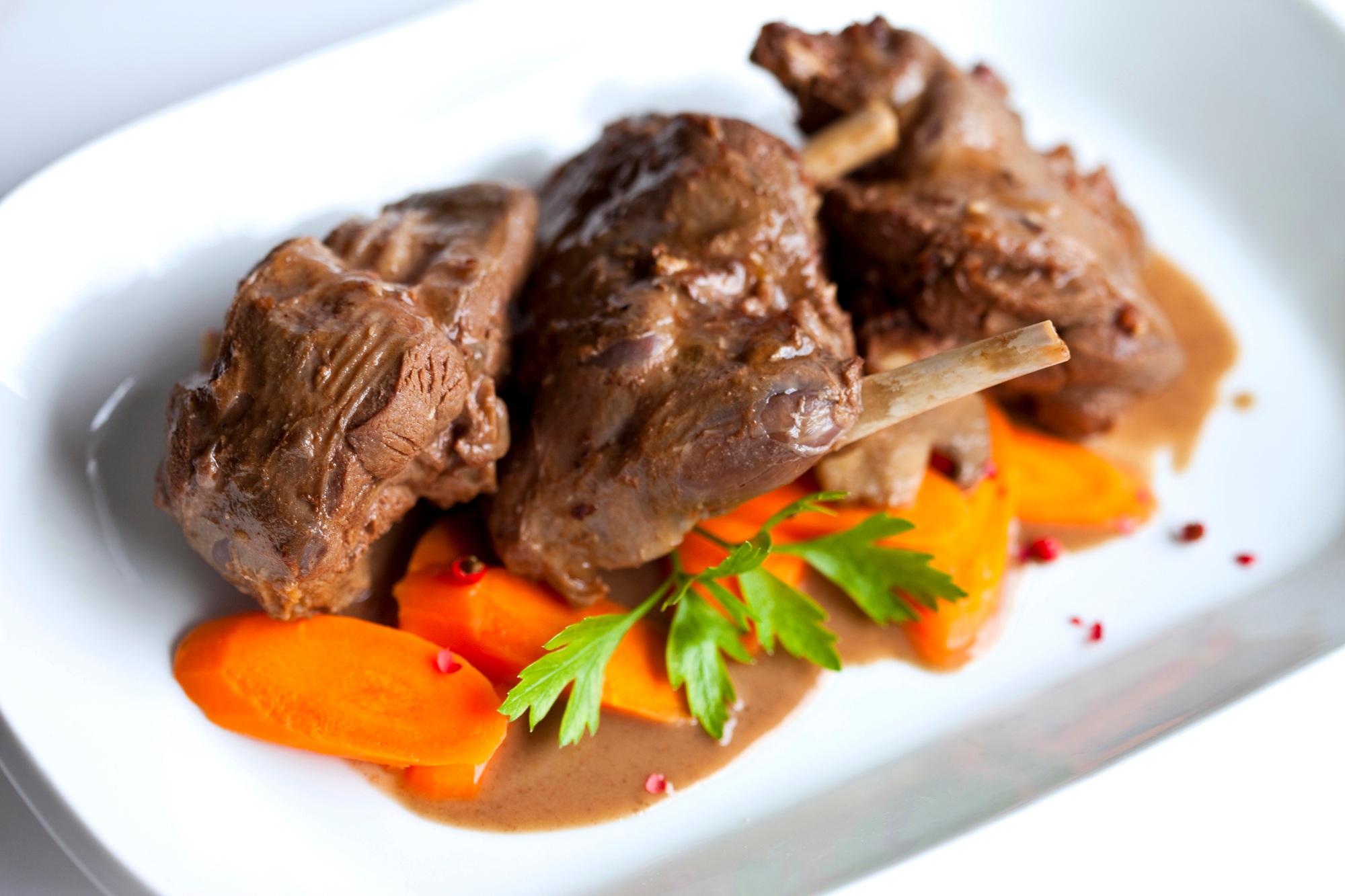 Wild boar stew
