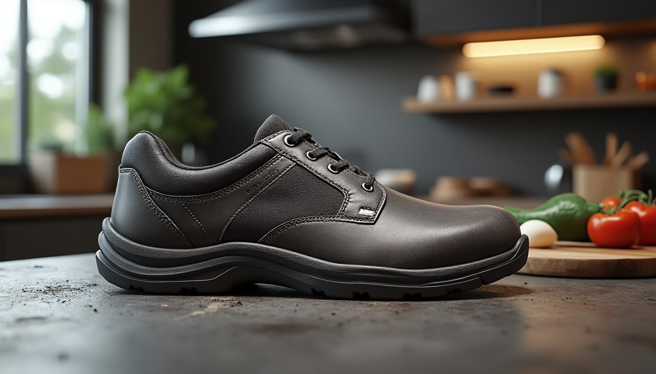 explorez les dernières tendances en matière de chaussures de sécurité pour la cuisine avec bragard. conçues pour allier confort, style et protection, ces chaussures répondent aux exigences des professionnels de la restauration. faites le choix de la qualité et de la sécurité tout en restant à la pointe de la mode.