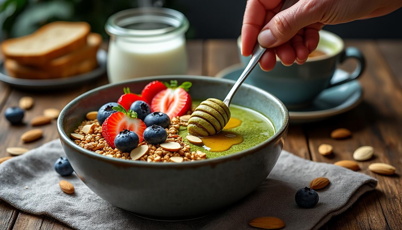 découvrez comment savourer le granola de claire au matcha de manière originale et délicieuse. explorez diverses recettes et astuces pour intégrer ce mélange crunchy et healthy dans votre quotidien, que ce soit au petit-déjeuner ou en collation.