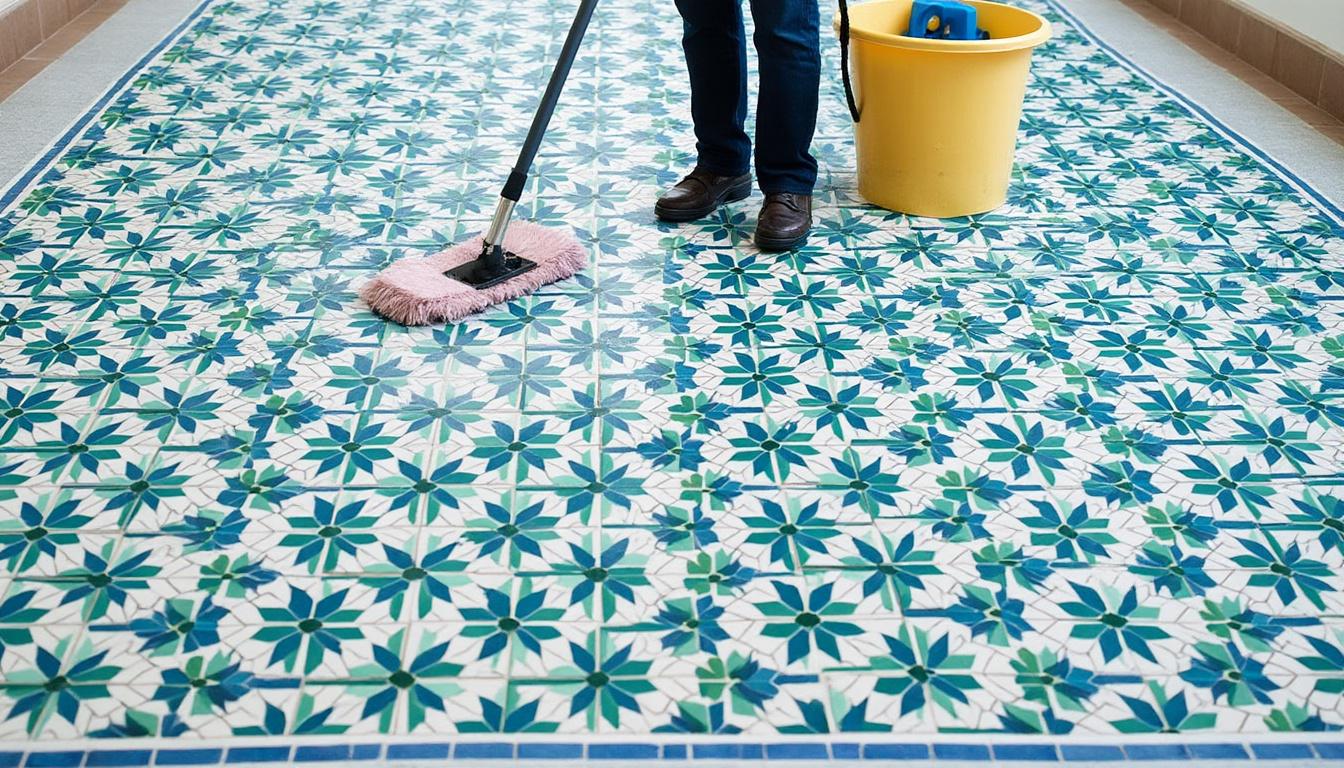 découvrez les meilleures astuces pour laver votre sol en mosaïque sans endommager ses motifs délicats. apprenez les techniques et produits adaptés pour préserver la beauté de votre carrelage tout en assurant un nettoyage efficace.