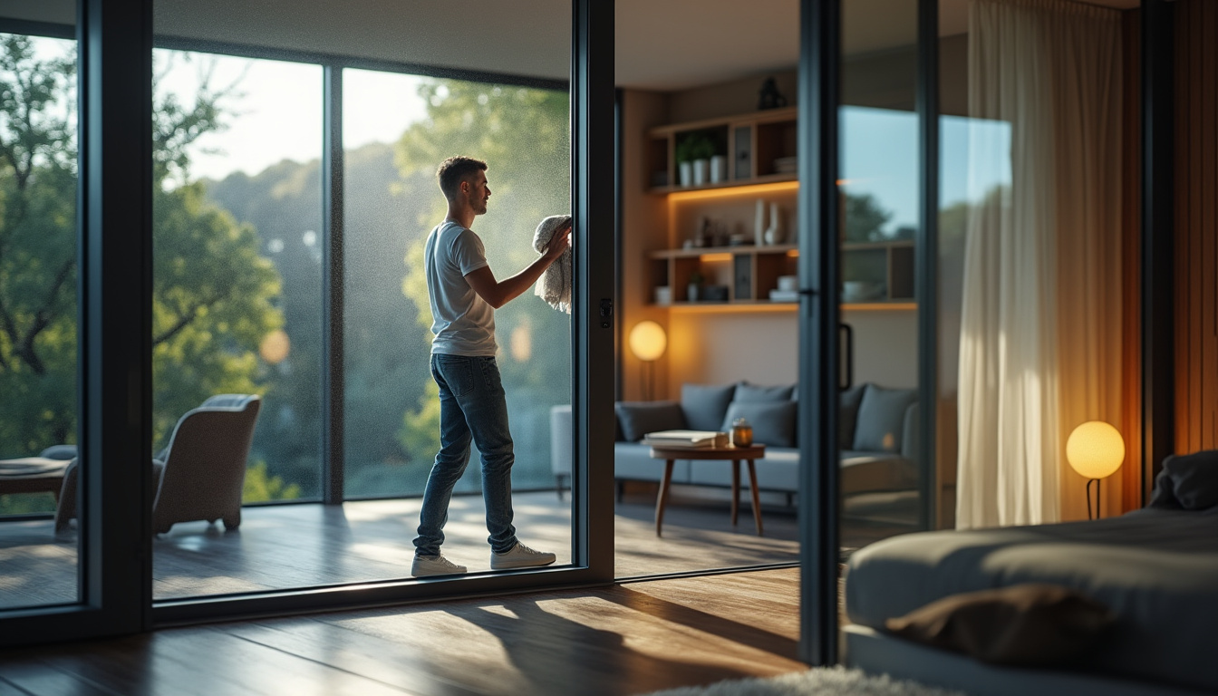 découvrez nos astuces simples et efficaces pour nettoyer vos portes coulissantes vitrées, éliminer les traces et leur redonner toute leur transparence. conseils pratiques pour un résultat impeccable !