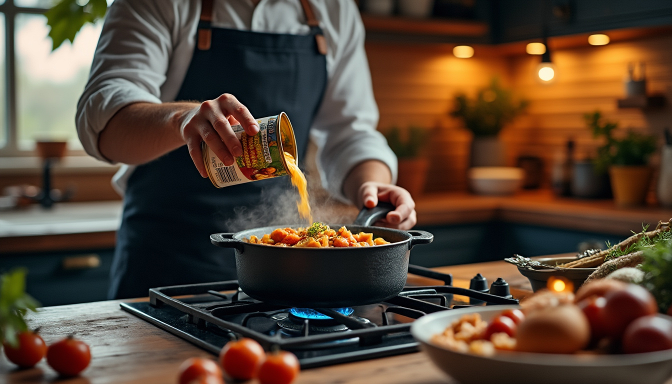 découvrez comment préparer un repas savoureux en un rien de temps grâce au meilleur cassoulet en conserve disponible en ligne. astuces, conseils et sélection pour un dîner rapide et gourmand !