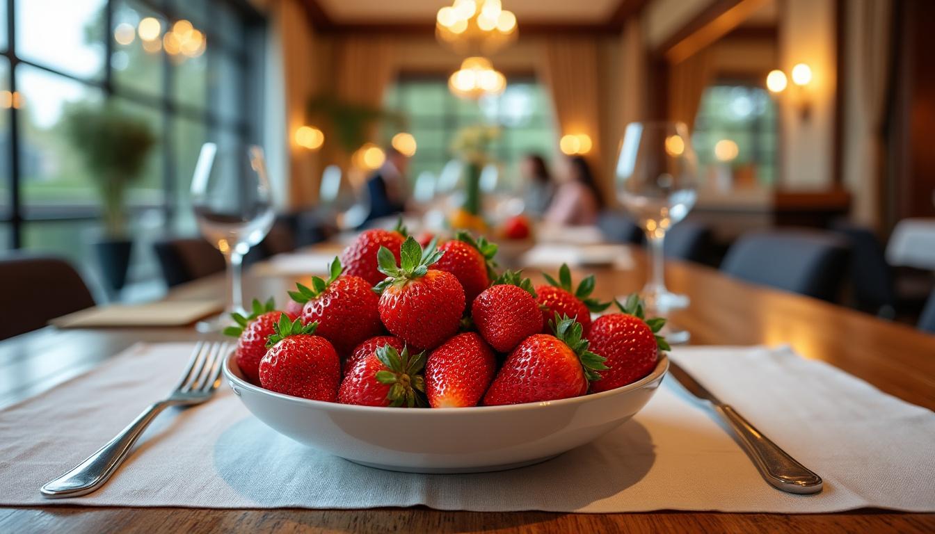découvrez nos astuces simples et pratiques pour calculer la quantité idéale de fraises à prévoir par personne lors d'une réception et garantir un service parfait à vos invités.
