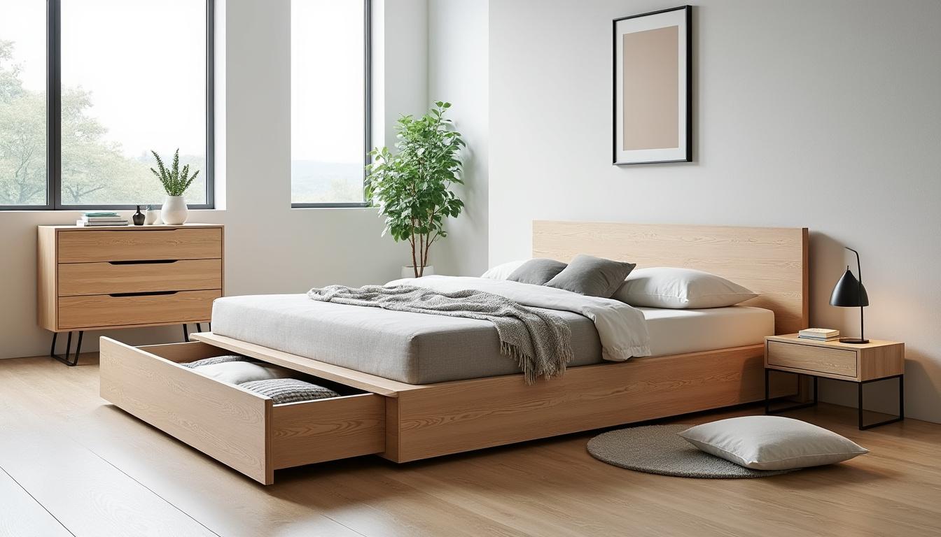 découvrez les tendances incontournables du lit coffre en bois massif à adopter en 2026 pour allier esthétisme, praticité et durabilité dans votre chambre.