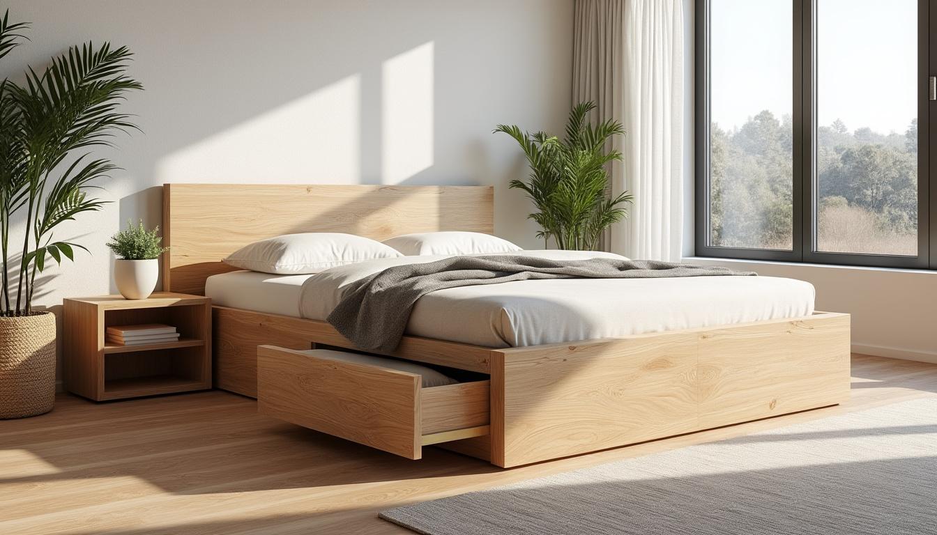 découvrez les tendances 2026 du lit coffre en bois massif, alliant design contemporain et fonctionnalité pour un mobilier élégant et pratique dans votre chambre.