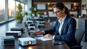 découvrez nos conseils pour choisir les meilleurs vidéoprojecteurs bureautique led adaptés à votre bureau, alliant performance, qualité d'image et simplicité d'utilisation.