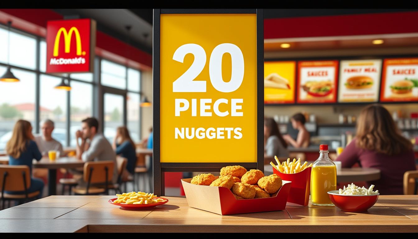 découvrez des faits amusants et surprenants sur le prix d'une boîte de 20 nuggets chez mcdo. explorez l'histoire, les variations de prix et les anecdotes autour de cette célèbre commande.