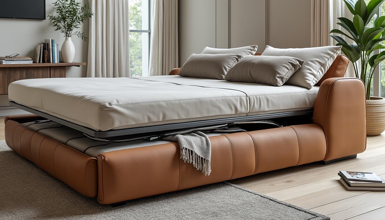 découvrez les principales erreurs à éviter lors de l'achat d'un canapé convertible cuir 2 places pour faire un choix éclairé et profiter d'un meuble à la fois confortable et durable.