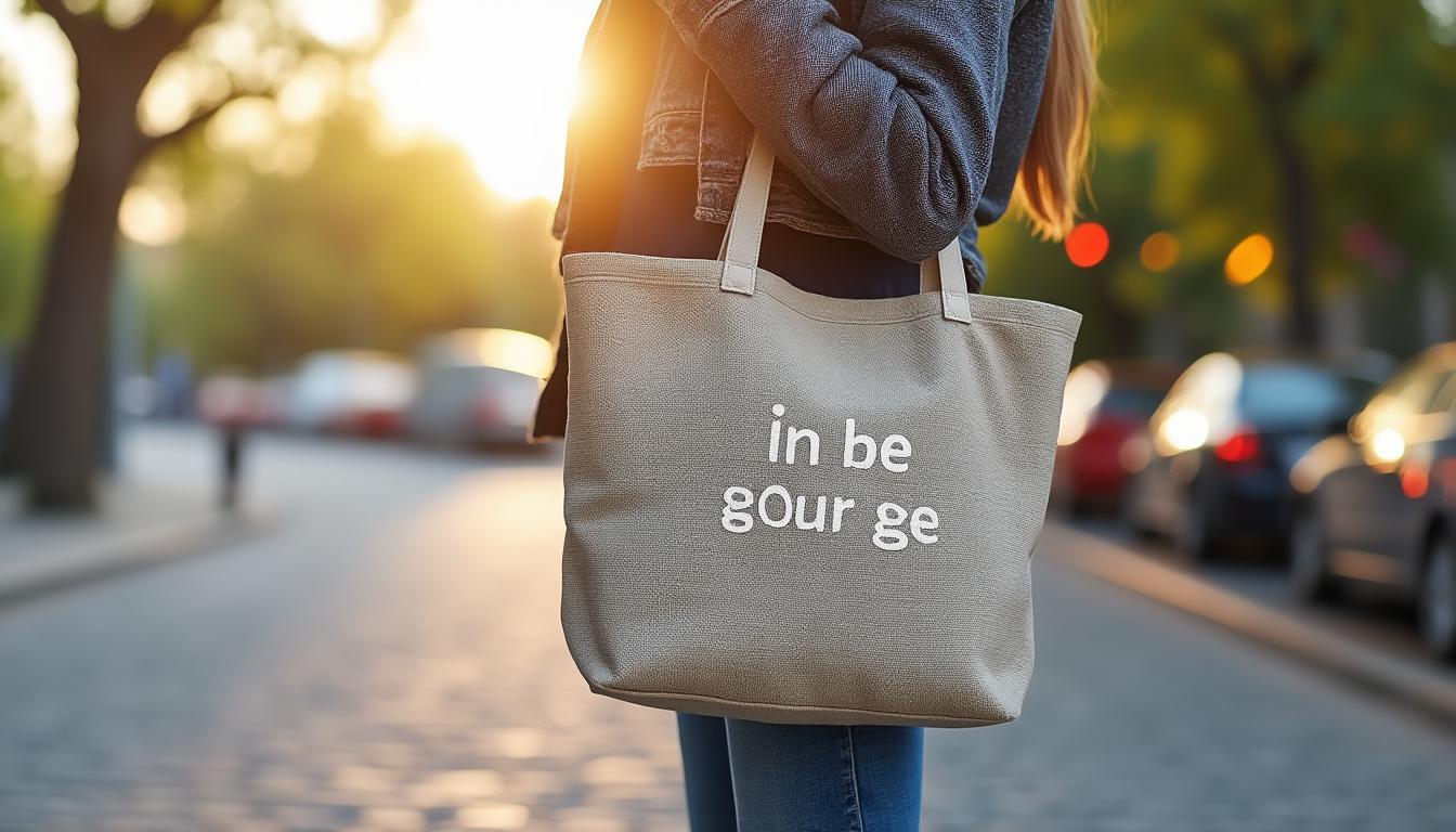 découvrez notre cabas pour ado avec message humoristique, l'accessoire parfait pour exprimer sa personnalité et se démarquer avec originalité au quotidien.