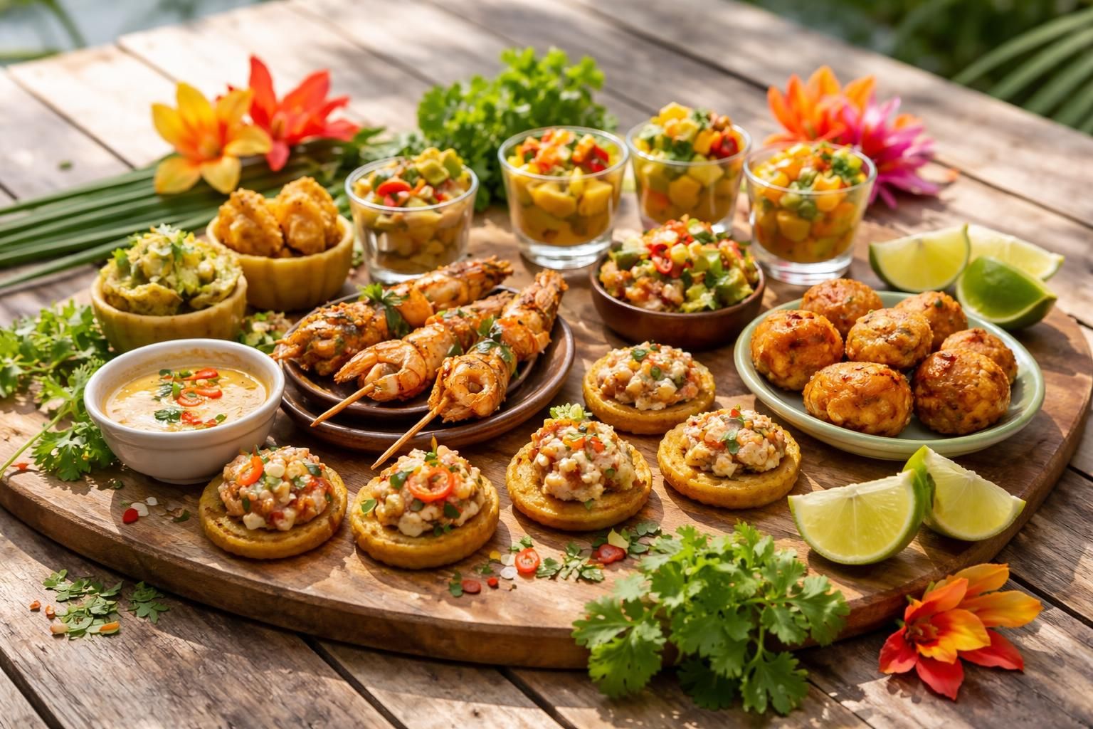 découvrez 10 recettes d'apéritifs créoles faciles et ensoleillés pour impressionner vos invités et apporter une touche exotique à vos repas.