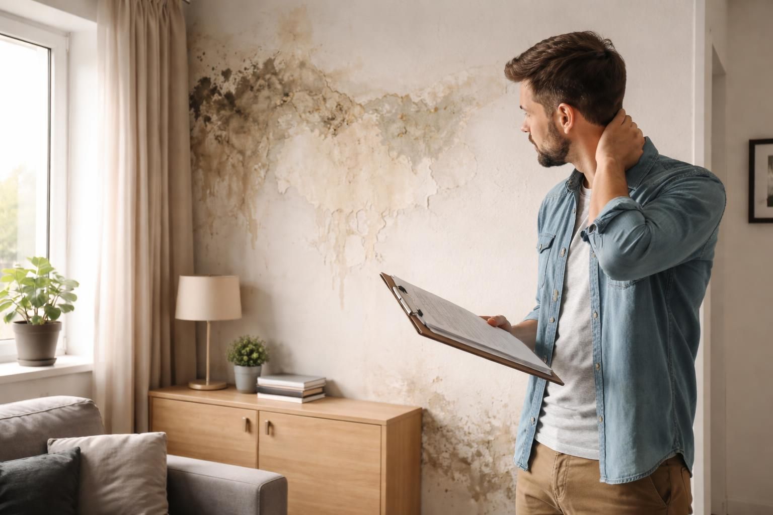 découvrez qui, entre locataire et propriétaire, est responsable de l'humidité sur un mur et quelles assurances couvrent ce problème.