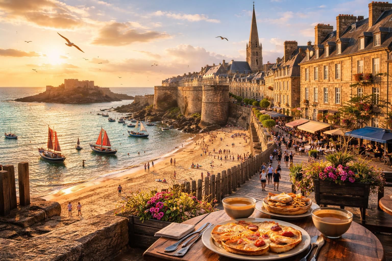 découvrez les 24 incontournables à visiter à saint-malo, entre histoire, plages, gastronomie et patrimoine exceptionnel pour un séjour inoubliable en bretagne.