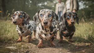 découvrez le phénomène des teckels arlequin aux yeux bleus, une particularité rare et fascinante qui séduit les passionnés du monde canin.