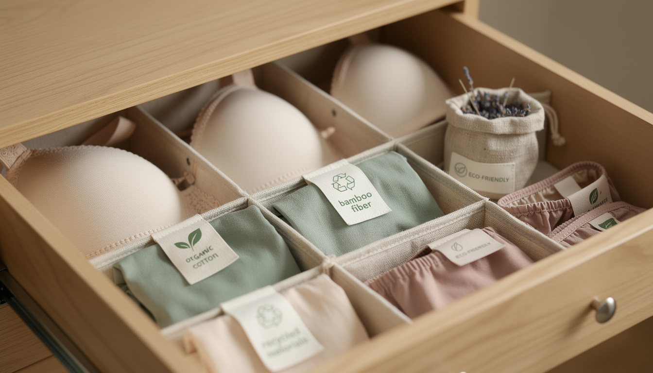 découvrez des astuces pour créer un tiroir à sous-vêtements écolo avec de la lingerie zéro déchet, alliant confort, style et respect de l'environnement.