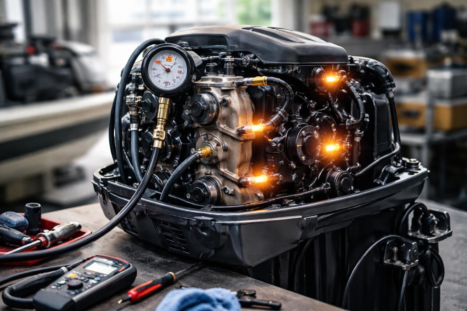 découvrez comment tester la compression de votre moteur de bateau à vendre et les points d’alerte essentiels à vérifier pour un achat en toute confiance.