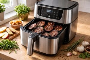 apprenez à réussir la cuisson du boudin noir à l'air fryer grâce à nos astuces pour obtenir une texture parfaite et un goût savoureux à chaque fois.