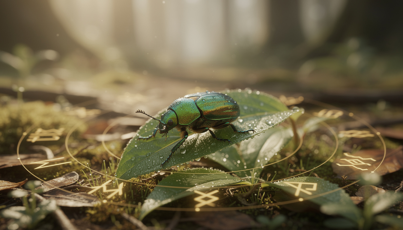 découvrez le mystère du hanneton porte-bonheur et ses liens avec les pratiques mystiques ancestrales, symbole de chance et de protection.