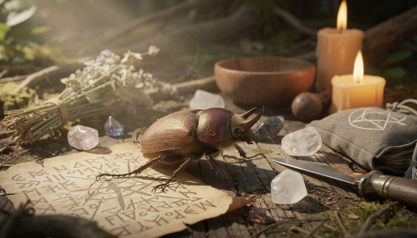 découvrez le symbolisme du hanneton porte-bonheur et ses liens fascinants avec les pratiques mystiques à travers les âges.