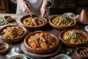 découvrez 5 recettes délicieuses de tajines végétariens sucrés salés à essayer absolument, alliant saveurs authentiques et ingrédients sains pour un repas savoureux et original.