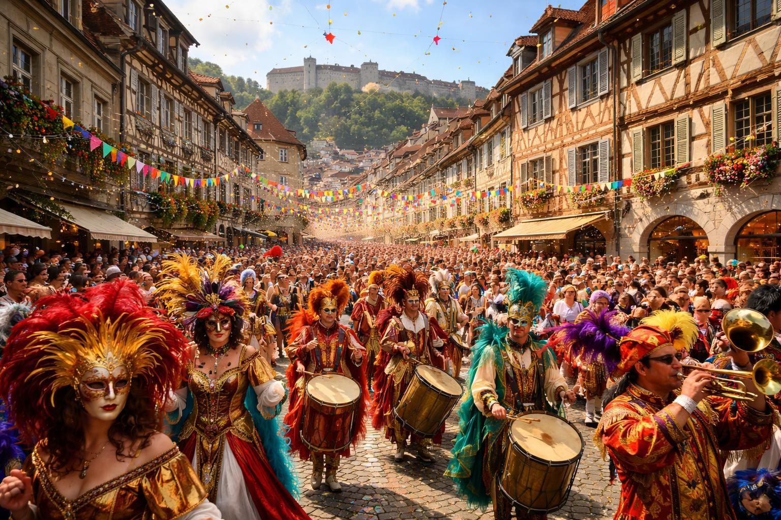 participez à la célébration festive du carnaval au cœur de besançon, avec des défilés colorés, des animations pour tous et une ambiance conviviale unique.