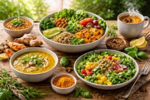 découvrez les bienfaits de l'alimentation anti-inflammatoire ayurvédique pour améliorer votre santé, réduire les inflammations et retrouver un équilibre naturel grâce aux principes ancestraux de l'ayurveda.