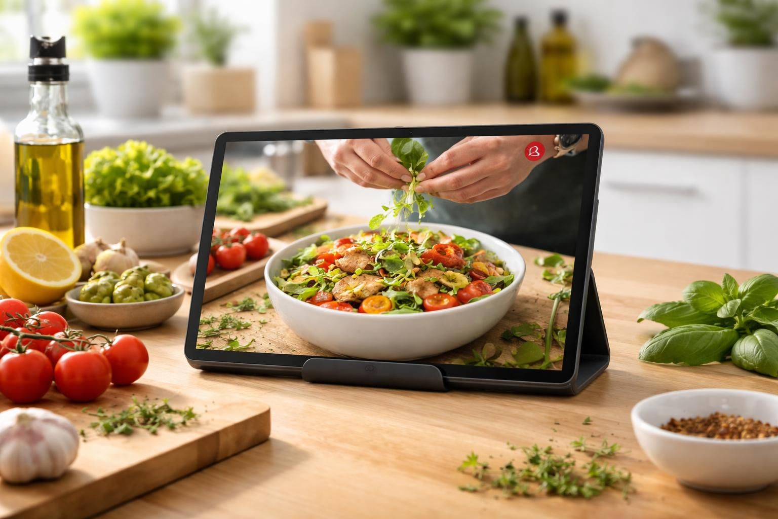 découvrez comment utiliser la tablette samsung galaxy pour filmer et publier rapidement vos recettes en reels. simplifiez votre création de contenu culinaire avec une technologie performante et intuitive.