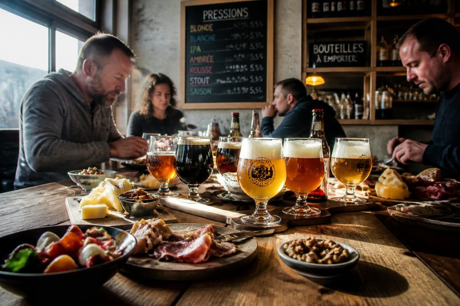 découvrez notre bar à bières artisanales où chaque accord mets et bières vous promet une expérience gustative unique à ne surtout pas manquer.