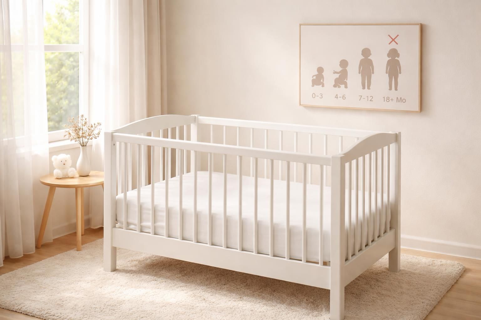 découvrez l'âge limite recommandé pour un sommeil sécurisé dans un berceau bébé et assurez le confort et la sécurité de votre enfant.