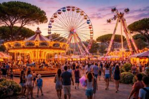 découvrez les fêtes foraines et les manèges du parc d'attractions dans le var (83) pour des moments de joie et d'aventure en famille ou entre amis.